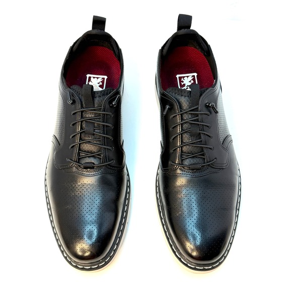 Stacy Adams Men's Sync Slip-On Hybrid Dress Shoes Oxfords Black Size 8M NWT/BOX - Picture 2 of 10